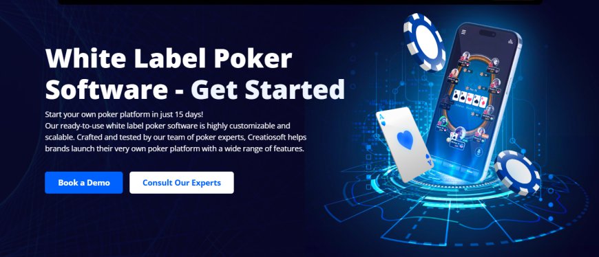 White Label Poker Game Software: Build Your Own Online Poker Platform