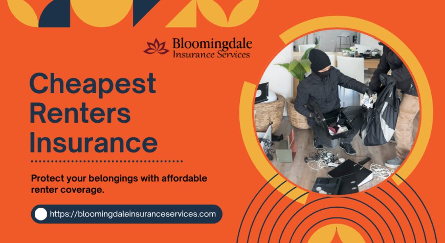 Cheapest Renters Insurance Solutions by Bloomingdale Insurance Services