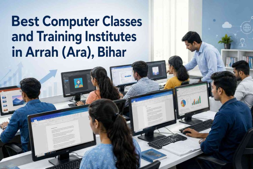 Best Computer Classes and Training Institutes in Arrah (Ara), Bihar