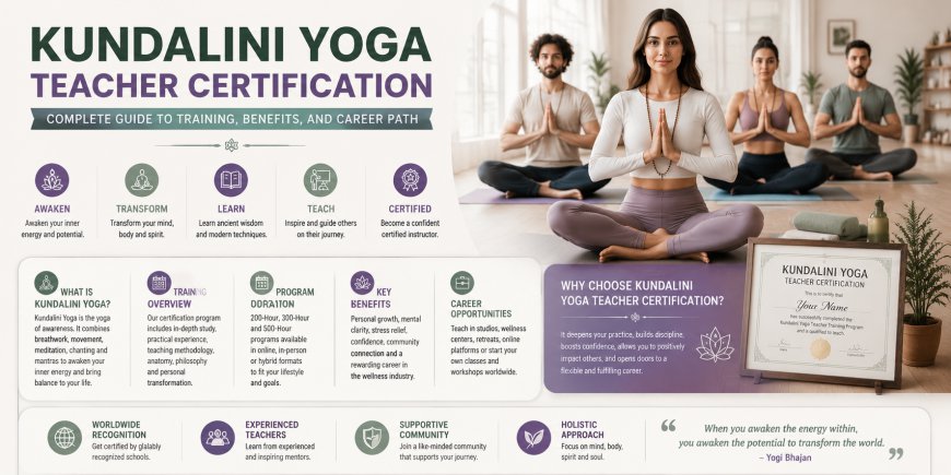 Kundalini Yoga Teacher Certification: Complete Guide to Training, Benefits, and Career Path