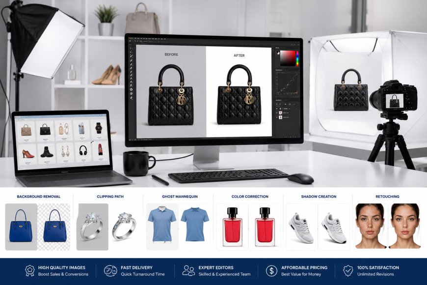 Professional Ecommerce Image Editing Services: A Complete Guide to Better Product Photos in 2026
