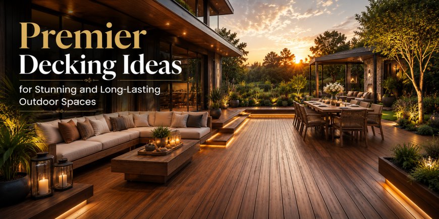 Premier Decking Ideas for Stunning and Long-Lasting Outdoor Spaces