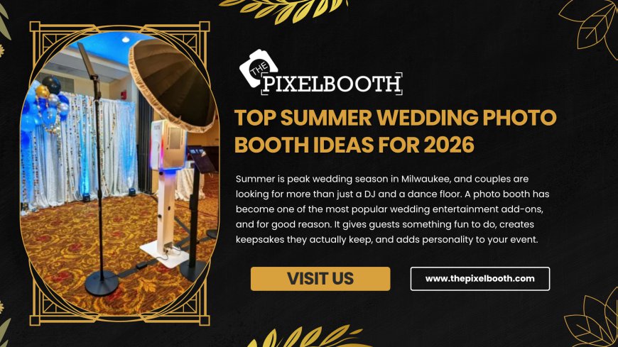 Top Summer Wedding Photo Booth Ideas for 2026