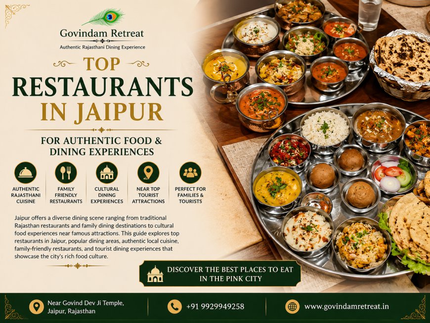 Top Restaurants in Jaipur for Authentic Food & Dining