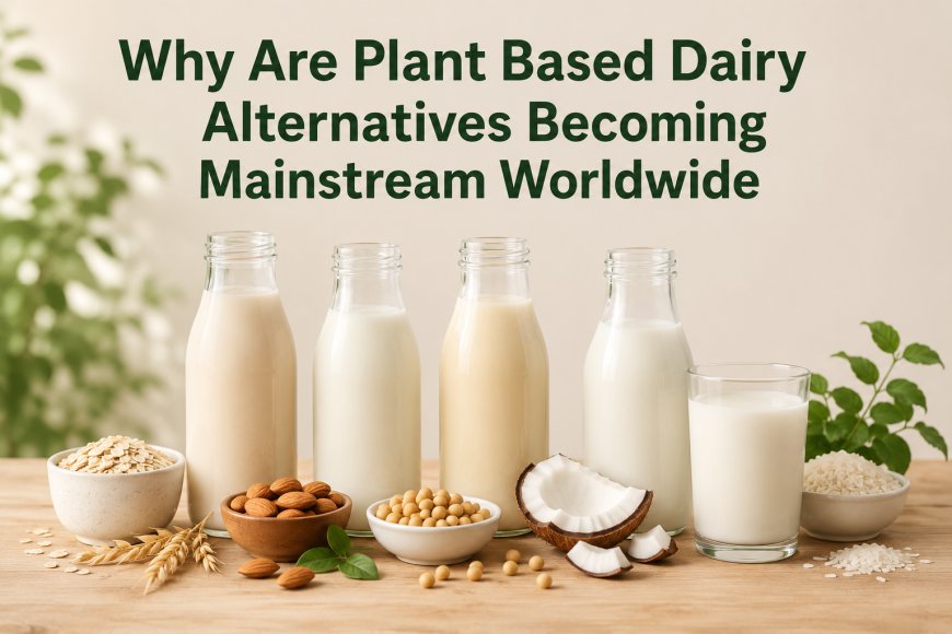 Why Are Plant Based Dairy Alternatives Becoming Mainstream Worldwide?