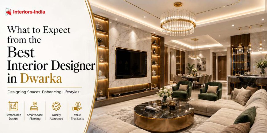 What to Expect from the Best Interior Designer in Dwarka