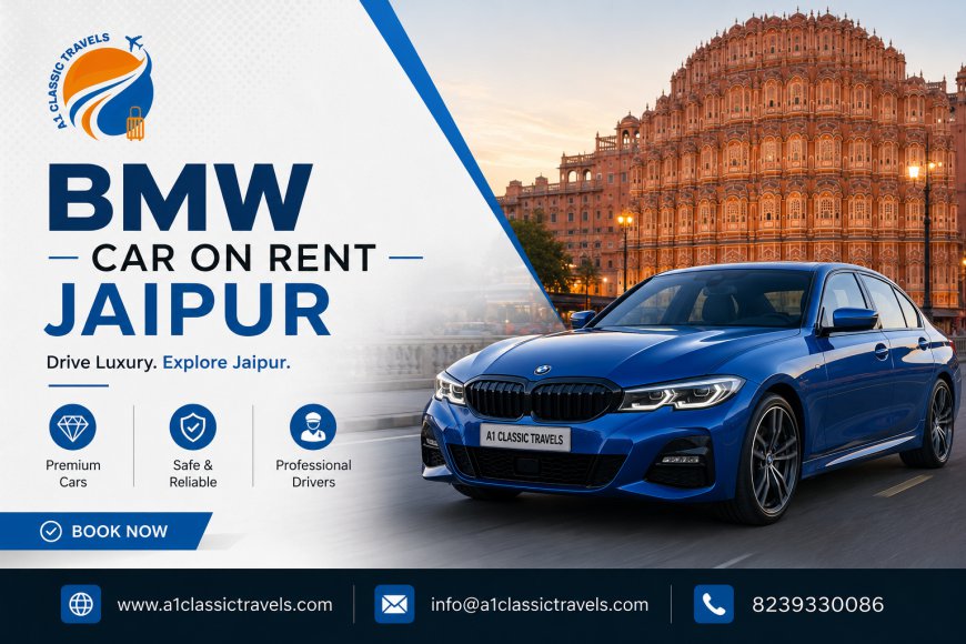 BMW Car on Rent Jaipur Premium Chauffeur Services Book Now