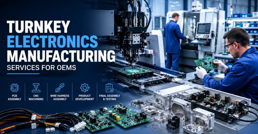 Turnkey Electronics Manufacturing: From PCB Assembly to Product Delivery