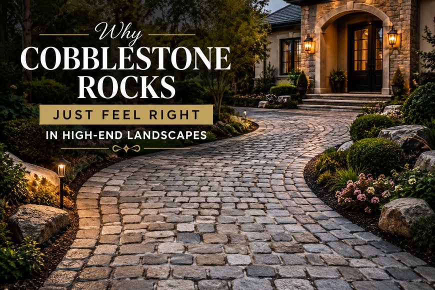 Why Cobblestone Rocks Just Feel Right in High-End Landscapes