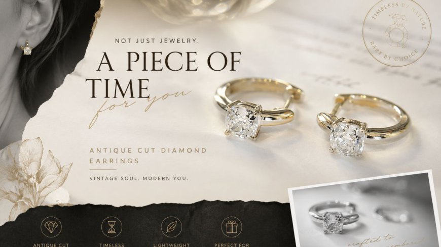 Diamond Earrings That Blend Classic Sophistication with Modern Design