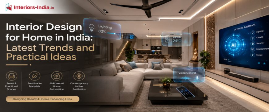 Interior Design for Home in India: Latest Trends and Practical Ideas