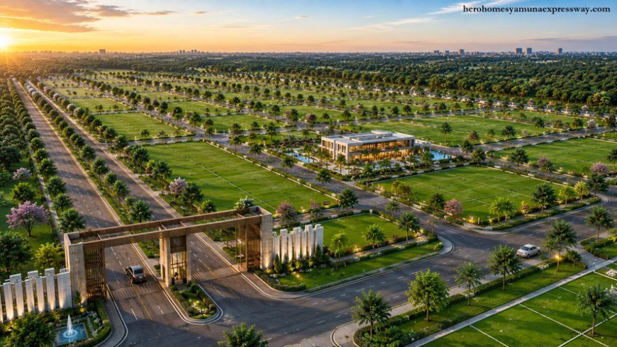 Hero Homes Yamuna Expressway: Premium Residential Plots Near Jewar Airport for Smart Investment and Future Living