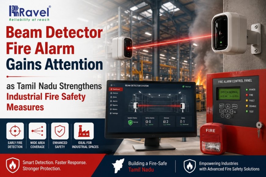 Beam Detector Fire Alarm Gains Attention as Tamil Nadu Strengthens Industrial Fire Safety Measures