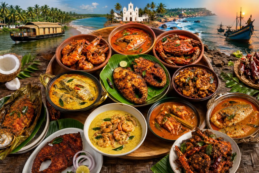 From Kerala to Goa: Indian Coastal Seafood Dishes Tourists Must Try