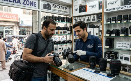 Is Nisbat Road the Best Camera Market in Lahore?