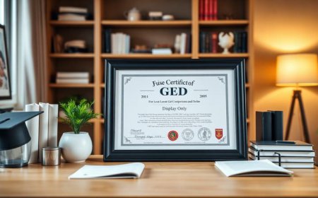 Can You Buy a Replica GED Diploma from Diploma Company for Display Only?
