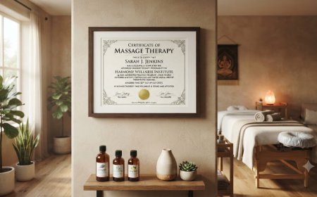 Why Do People Buy Replica Massage Therapist Certificates as Keepsakes?