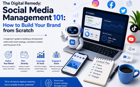 The Digital Remedy: Social Media Management 101: How to Build Your Brand from Scratch