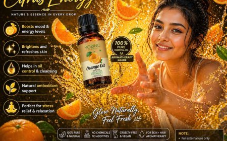 Orange Oil Benefits for Healthy Skin and Positivity