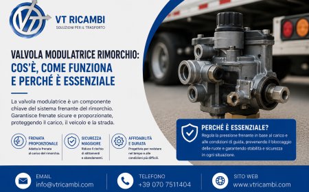 Valvola Modulatrice Rimorchio: Cos'è, Come Funziona e Perché È Essenziale