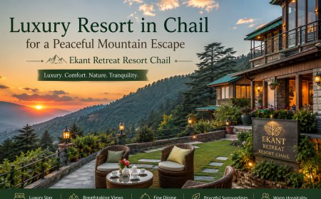 Luxury Resort in Chail for a Peaceful Mountain Escape | Ekant Retreat Resort Chail