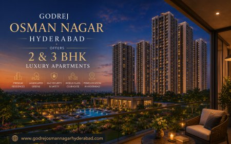 Godrej Osman Nagar Hyderabad – Premium 2 & 3 BHK Luxury Apartments for a Superior Lifestyle