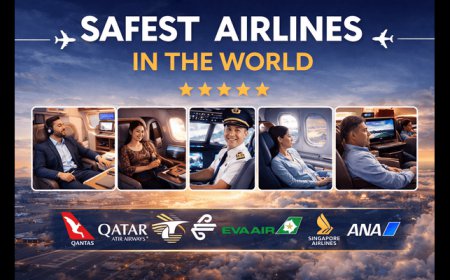 Safest Airlines in the World 2026 – Top 5 Most Reliable Airlines