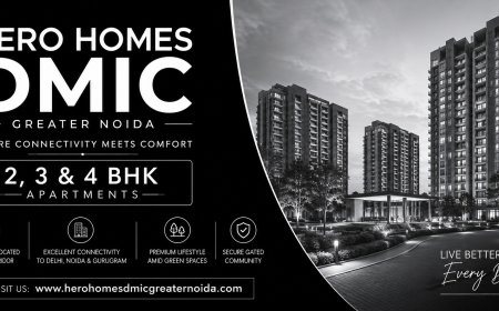 Experience Modern Living at Hero Homes DMIC Greater Noida