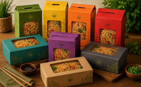 How Noodle Packaging Keeps Food Fresh and Presentable?