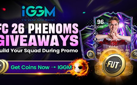 FC 26 Phenoms, Launching on July 10th, IGGM Helps You Easily Acquire Coins!