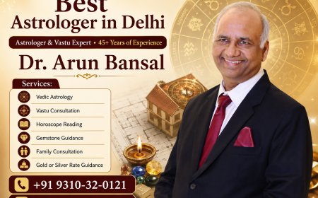 Best Astrologer in Delhi – Trusted Guidance by Dr. Arun Bansal