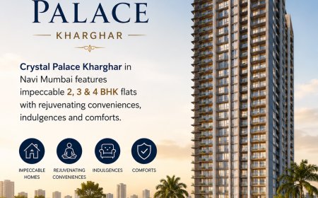Crystal Palace Kharghar 2, 3 & 4 BHK Residences Navi Mumbai