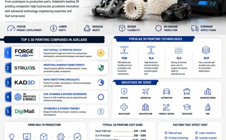 Best 3D Printing Company in Adelaide: What Makes Forge Labs the Right Choice