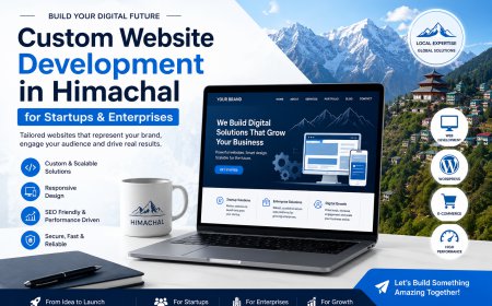 Custom Website Development in Himachal for Startups & Enterprises