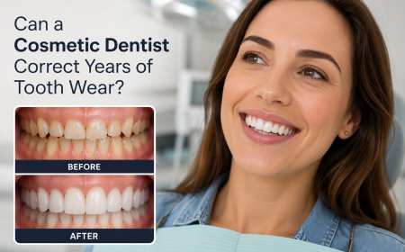 Can a Cosmetic Dentist Correct Years of Tooth Wear?