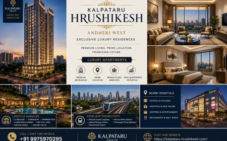 Kalpataru Hrushikesh Andheri West | Spacious 3 & 4 BHK Flats