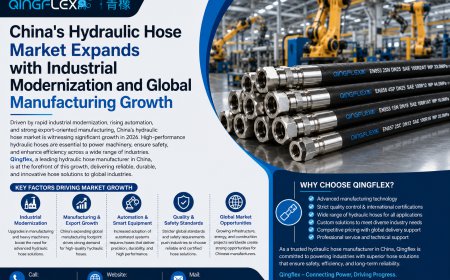 China's Hydraulic Hose Market Expands with Industrial Modernization and Global Manufacturing Growth