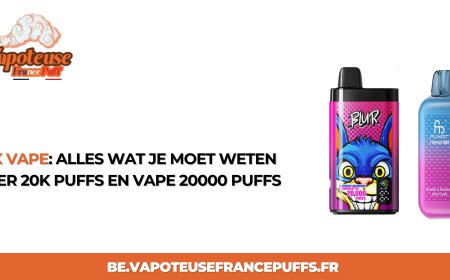 20K Vape: Alles Wat Je Moet Weten Over 20K Puffs en Vape 20000 Puffs