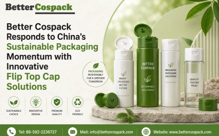 Better Cospack Responds to China's Sustainable Packaging Momentum with Innovative Flip Top Cap Solutions