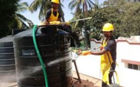 Commercial Water Tank Cleaning