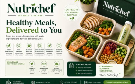 Healthy Meal Delivery Services in Dubai: The Convenient Solution for Healthy Living