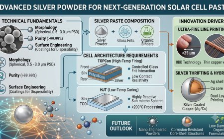 Silver Powder for Solar Cell Paste: Material Innovations, Cell Architectures, and Emerging Trends