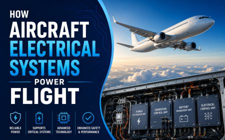 How Aircraft Electrical Systems Power Flight