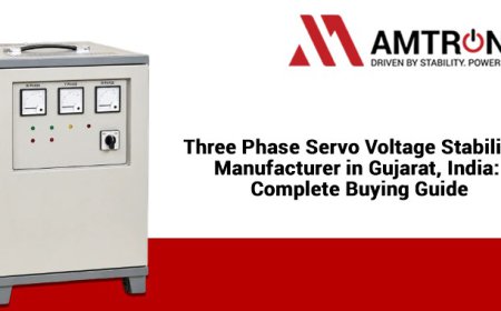 Three Phase Servo Voltage Stabilizer Manufacturer in Gujarat India