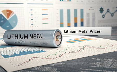 Lithium Metal Prices Index Analysis with Quarterly Trend and Forecast Prices Chart