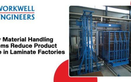 How Material Handling Systems Reduce Product Damage in Laminate Factories