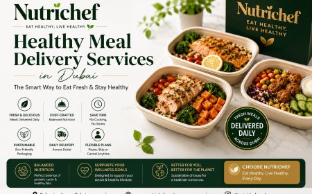 Healthy Meal Delivery Services in Dubai: Discover the Easier Way to Eat Healthy