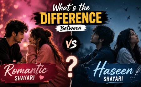 What's the Difference Between Romantic and Haseen Shayari?