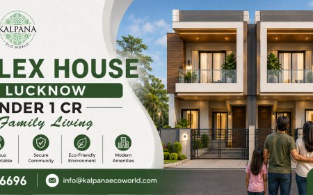 Duplex House in Lucknow Under 1 Cr for Family Living