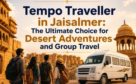 Tempo Traveller in Jaisalmer: The Ultimate Choice for Desert Adventures and Group Travel